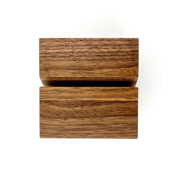 Walnut stand for XFETTA (ambrogio sanelli)